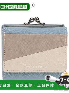 日本直邮Mercury Duo MERCURYDUO 女士三折钱包带扣开合Trico Col