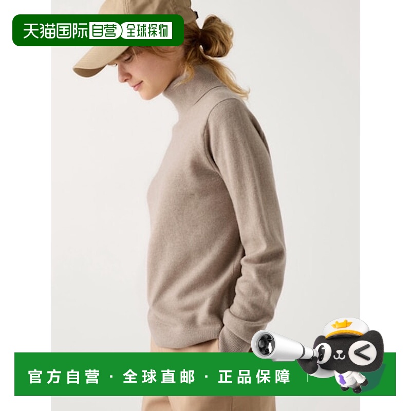 日潮跑腿UNIQLO优衣库女士高领羊绒毛衣时尚百搭休闲舒适469480