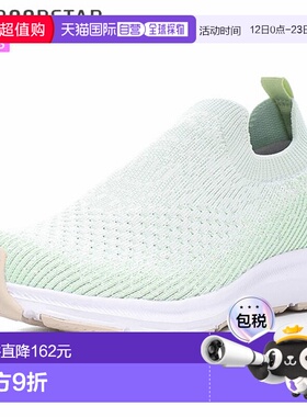 日本直邮MOONSTAR 女士 SNGY L22 浅绿色运动鞋采用 Synergy 缓震