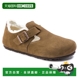 日本直邮Birkenstock London Shearling 毛毛鞋一脚蹬博肯鞋 加绒