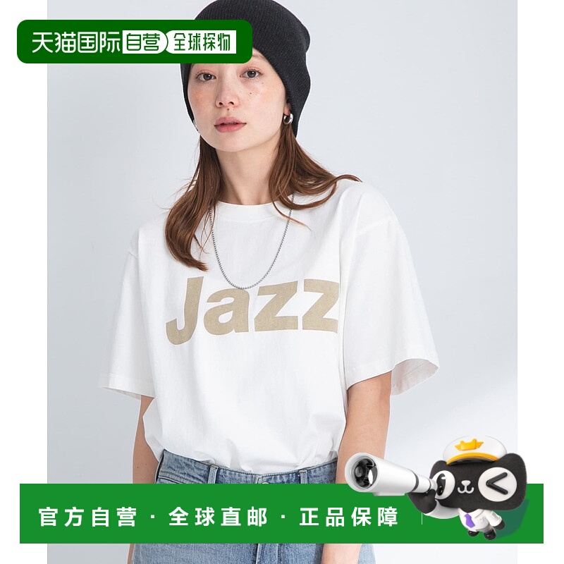 1h可退 日本直邮Sonny Label 女士简约爵士印花短袖T恤 LAA521C80