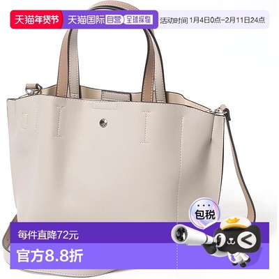 【日本直邮】Legato Largo阿耐洛 女士手提包 浅灰 LH-P0002Z