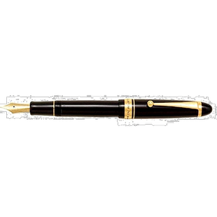 【日本直邮】PilOt百乐 钢笔 CUSTOM 743 中字 黑轴 FKK3000RBM