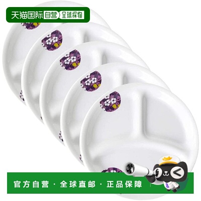 【日本直邮】corelle康宁餐具 餐盘 5个 J385-BBFL CP-1711