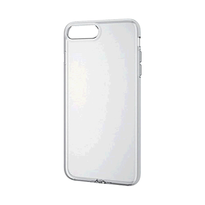 【日本直邮】Elecom宜丽客 iPhone7/8 Plus手机壳 透明 PM-A17LUC