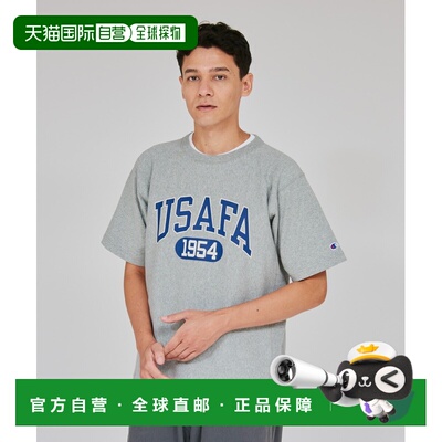 日本直邮冠军 Champion 男装 Reverse Weave®9.4oz全棉短袖T恤 C3