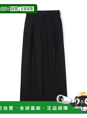 1h可退 日本直邮BALLSEY 女士高腰直筒休闲裤 11045204233亚麻