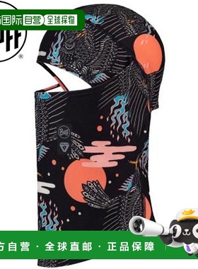 日本直邮BUFF THERMONET® 铰链式巴拉克拉法帽 YNJAR 黑色 - 可戴