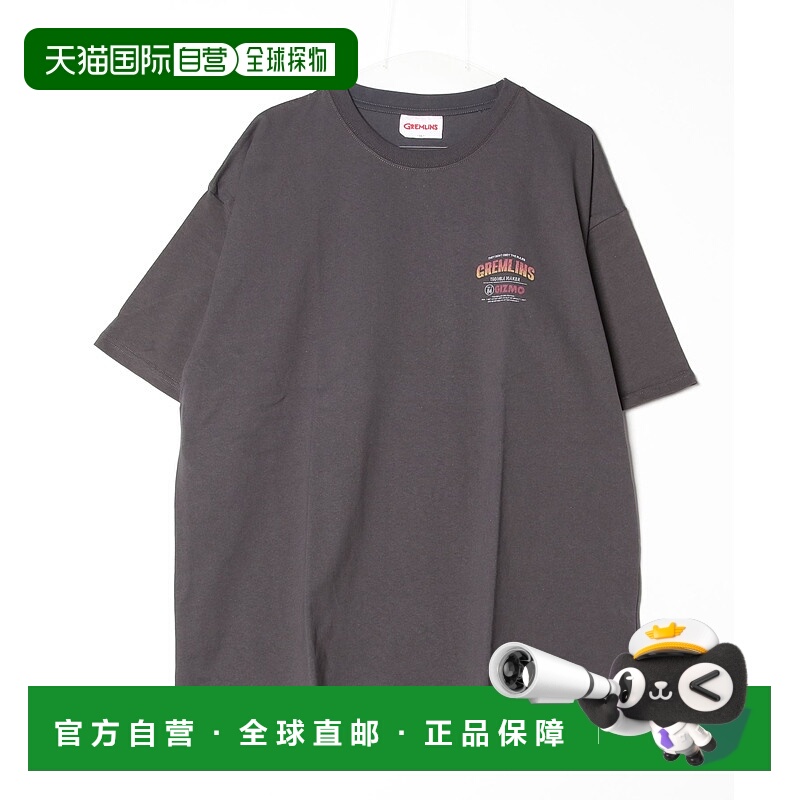 1h可退 日本直邮Mac-House GREMLINS卡通印花T恤 01222007857/012