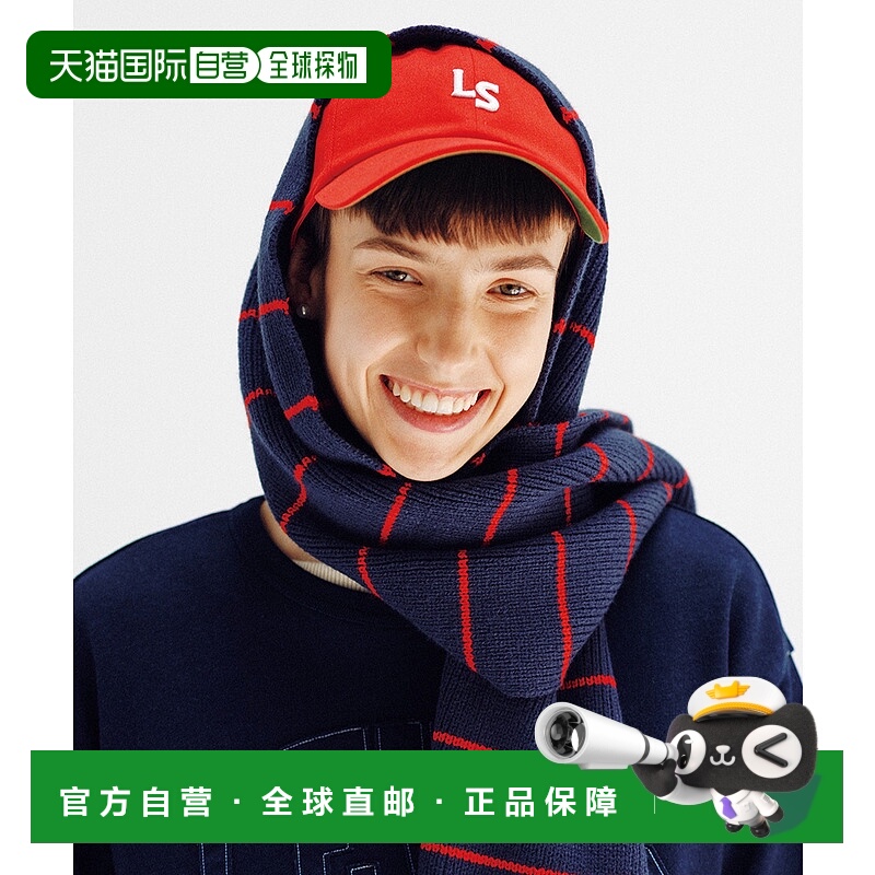 1h可退 日本直邮Levi's 男装 加厚双层针织围巾 经典Logo设计 004