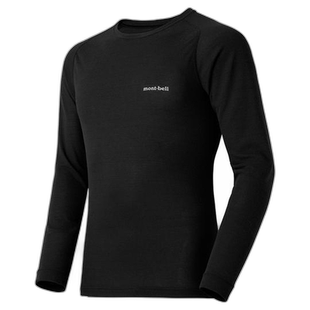 1h可退 日本直邮Montbell ZEO-LINE L.W.圆领打底衫 US美版男士速