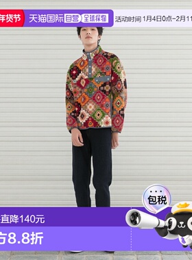 日本直邮CAYHANE 男女同款Amina×grn 印花抓绒上衣 JSU4301