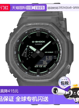 日本直邮卡西欧G-SHOCK GA-2100K-1AJF 20 ATM 防水 灰色 GA-2100