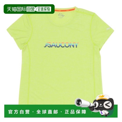 日本直邮日本直邮 Saucony W STOPWATCH GRAPHIC S/S跑步索康尼