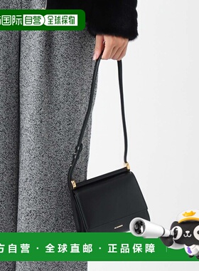 日本直邮JIL SANDER Ghost 迷你单肩包 黑色 女士 j07zh0049 p484