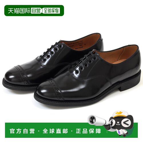 日本直邮Sanders #1947B 冲孔牛津鞋 黑色