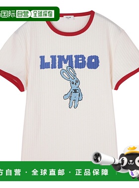 日本直邮Celine 男士常规圆领T恤白色（rx0ah 0f16 gbl6）[2025AW