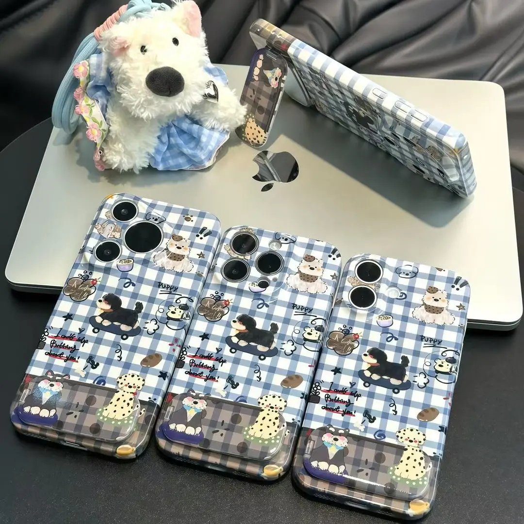 格纹滑板小狗适用苹果16手机壳iPhone15/14菲林华为PURA80可爱NOVA14防摔MATE60PRO情侣X200红米RENO14荣耀90,3C数码配件,手机保护套/壳,淘宝优惠券,粉丝福利购,淘宝优惠卷