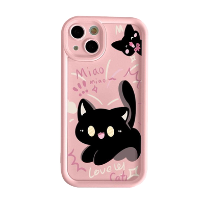 惊吓猫咪适用任意型号手机壳