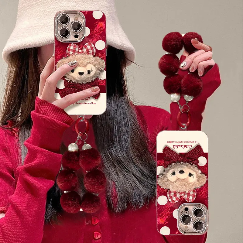 雪莉玫公仔适用苹果手机壳