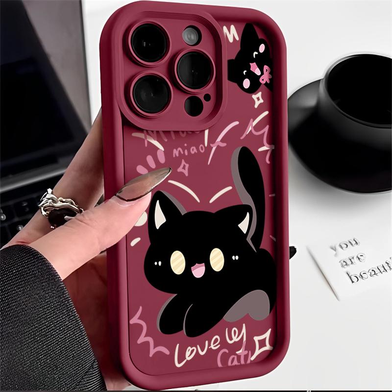 惊吓猫咪适用任意型号手机壳