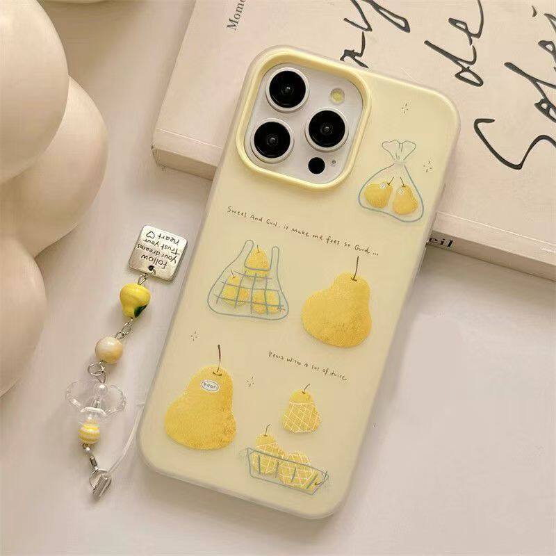油画雪梨适用苹果17PROMAX手机壳iPhone16/15果冻壳华为PURA80创意NOVA14简约VIVOS50大孔RENO15个性MATE60女