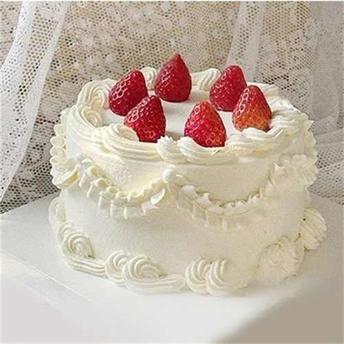 草莓水果仿真蛋糕模型摄影道具