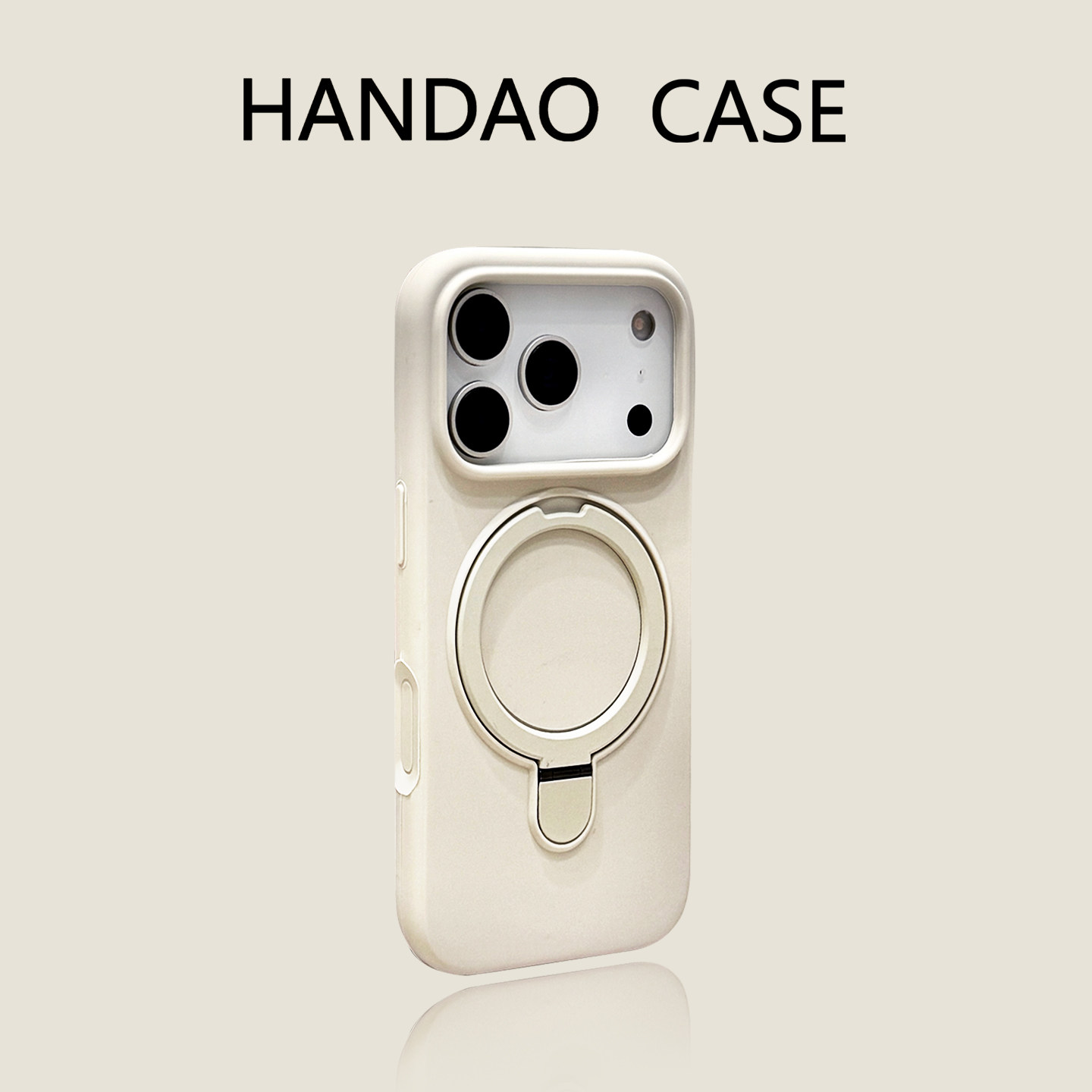 韩道适用苹果17pro手机壳古董白iphone16promax液