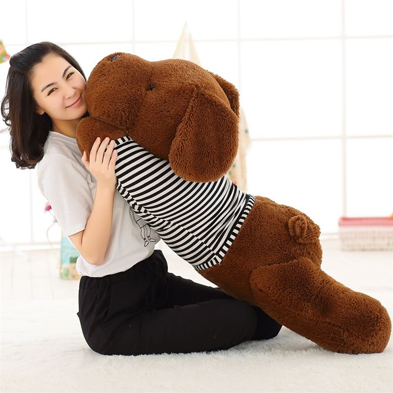 毛绒趴趴狗抱枕j泰迪狗公仔生日礼物女生儿童玩具布娃娃男孩女孩