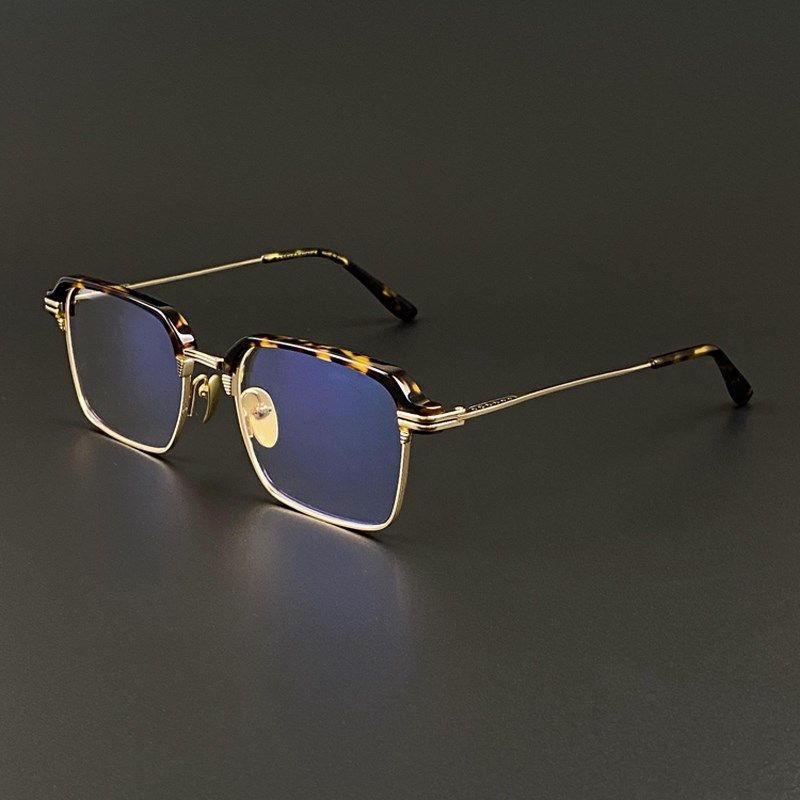 加宽150mm纯钛超轻近视眼镜框男女潮眉线框大脸复古个性防蓝光镜