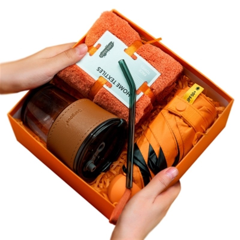 公司年会活动保温杯小礼品实用开业商务员工伴手礼套装定制