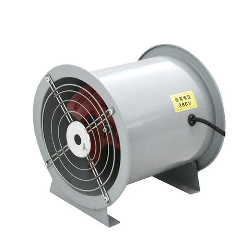 轴流风机a220v排风扇380v工业大功率强大吸力管R道抽排风机换气风