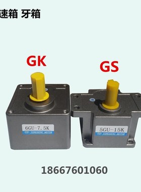 齿轮减速箱变速箱变速机方牙箱6W15W25W60W120W20N0W250W300W400W
