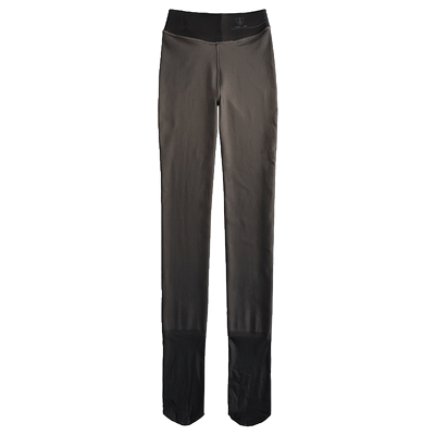 一线裆一体水光加绒假透肉打底裤