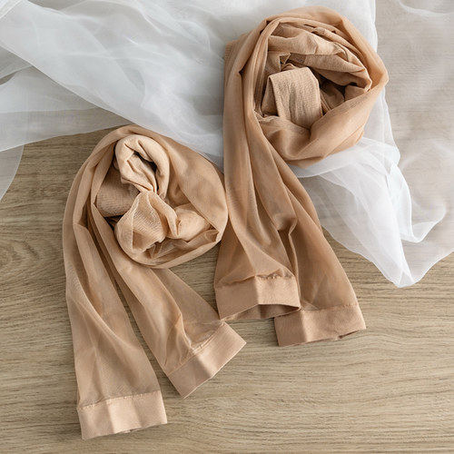 光腿裸感九分设计美肤袜薄款