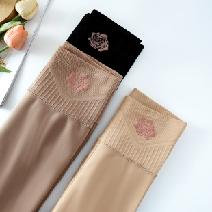 肤色深肤色奶茶咖光腿神器水光袜显瘦玫瑰腰蜜桃臀提臀网红打底裤