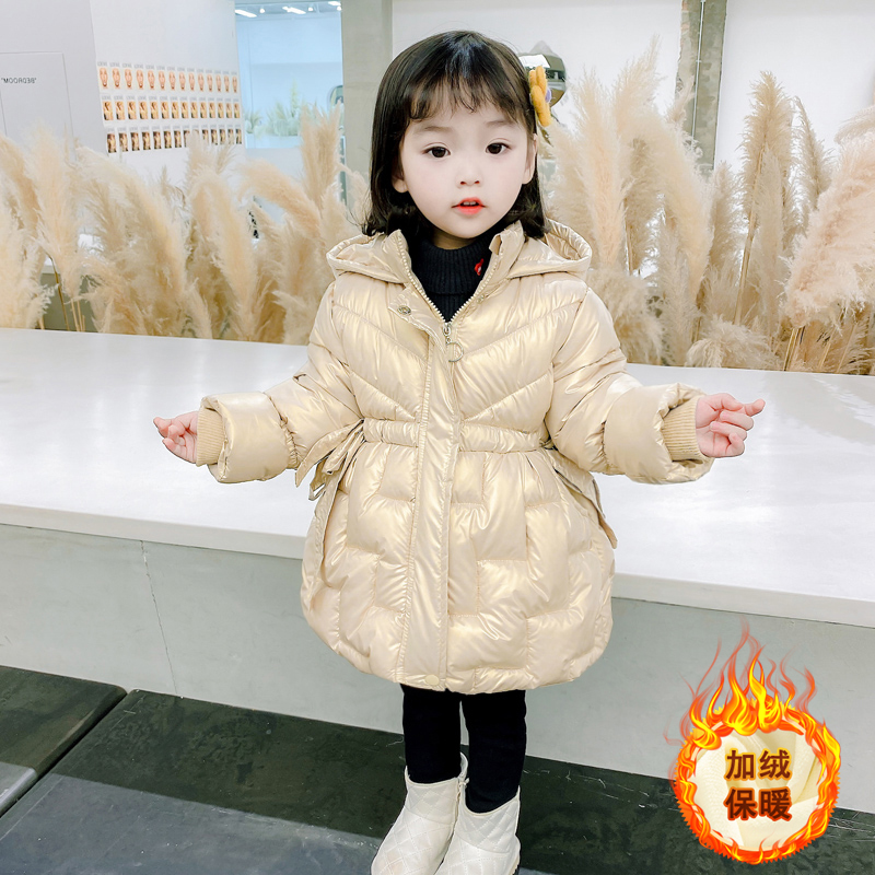 女童加厚棉服女宝宝冬装棉衣