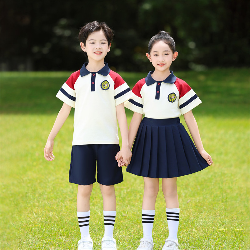 幼儿园园服夏装小学生夏季校服图片