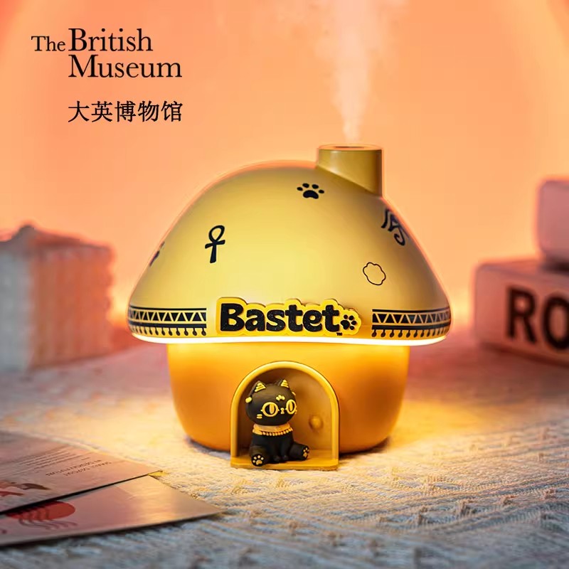 物兮物大英博物馆桌面加湿器办公室小型可爱送闺蜜生日礼物女生