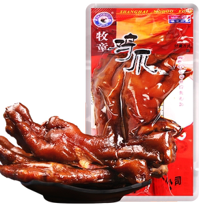 牧童鸡爪500g脆卤味山椒十三香