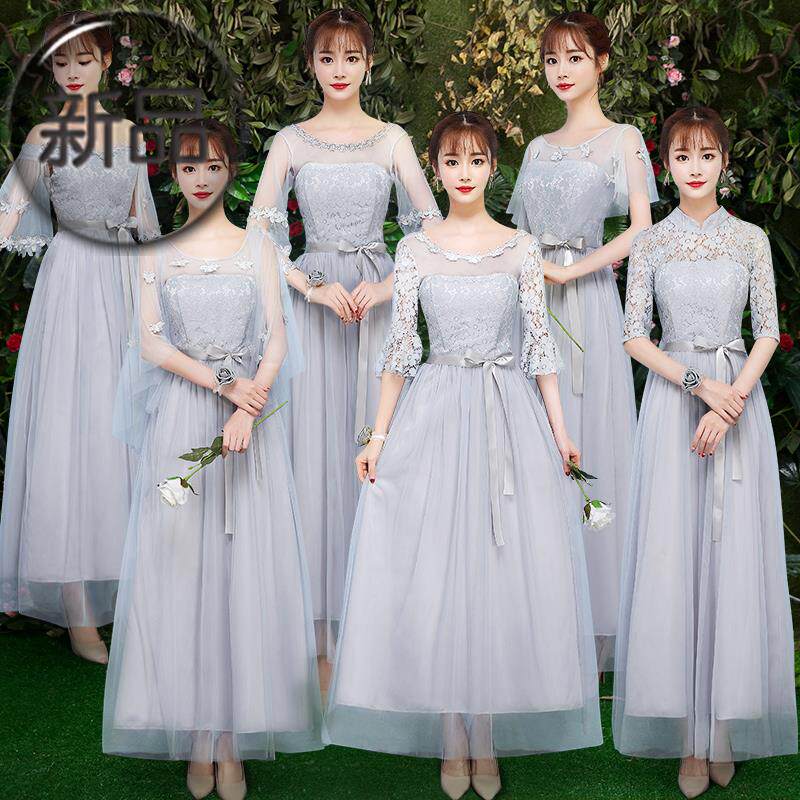 In paragraph Sister skirt Deep color Tuxedo Bridesmaid full dress wathet French European style Short hair 233019 Spring Sky Bluein the Women's clothing/Boutique , Wedding/Cheongsam/Formal dress , Formal dress/Evening  category - from Buy2taobao.com to provide professional Taobao agent buy service