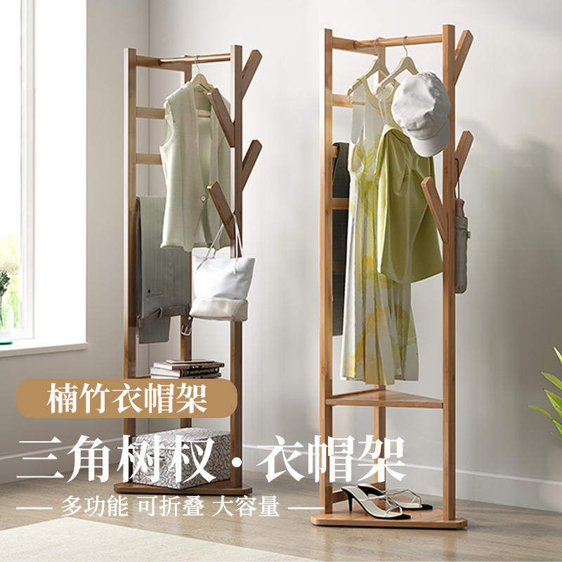 三角衣柜衣柜2021新款简约现代沙发角柜现代轻奢门厅衣帽架多功能