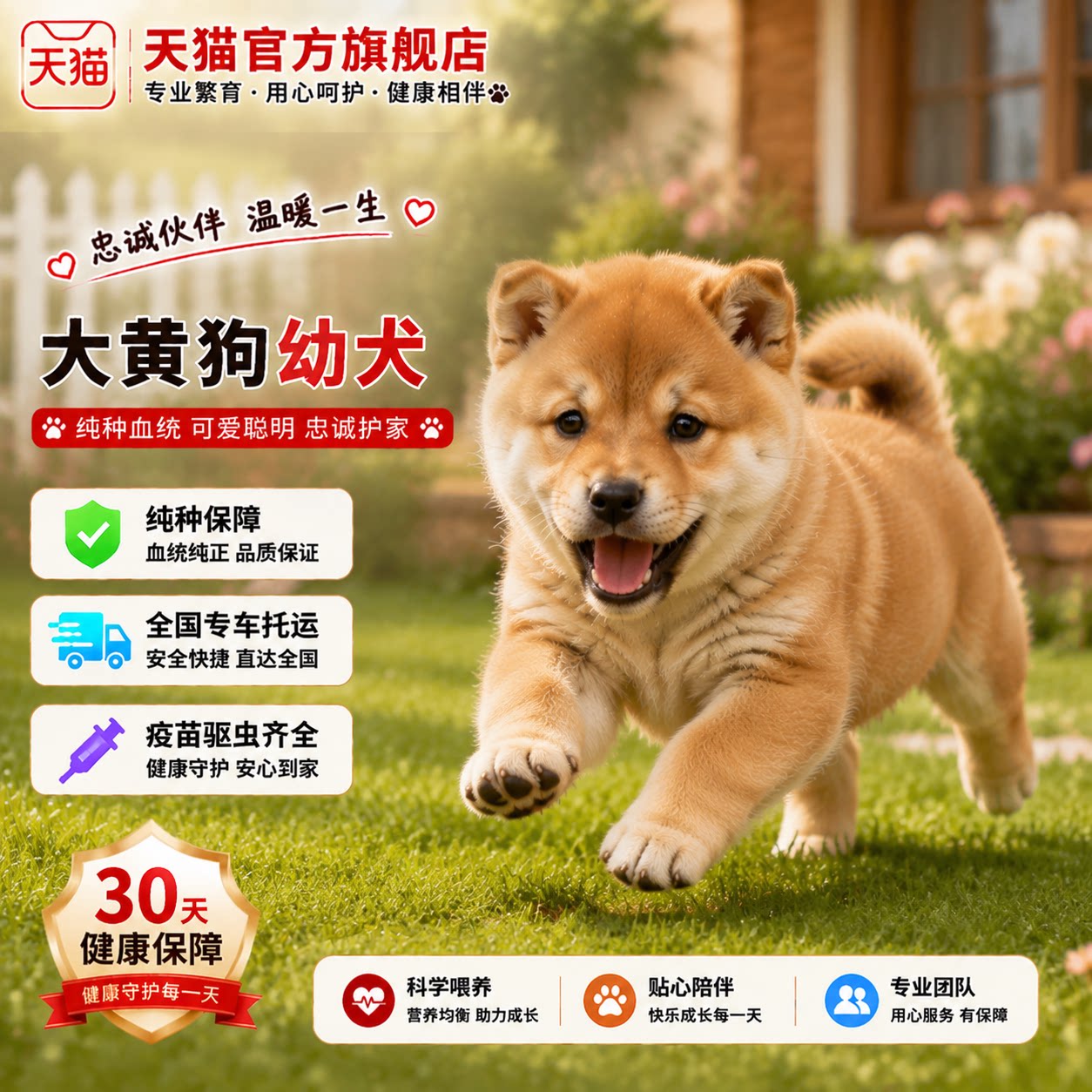 广西土活体活物虎头猫耳农村狗狗