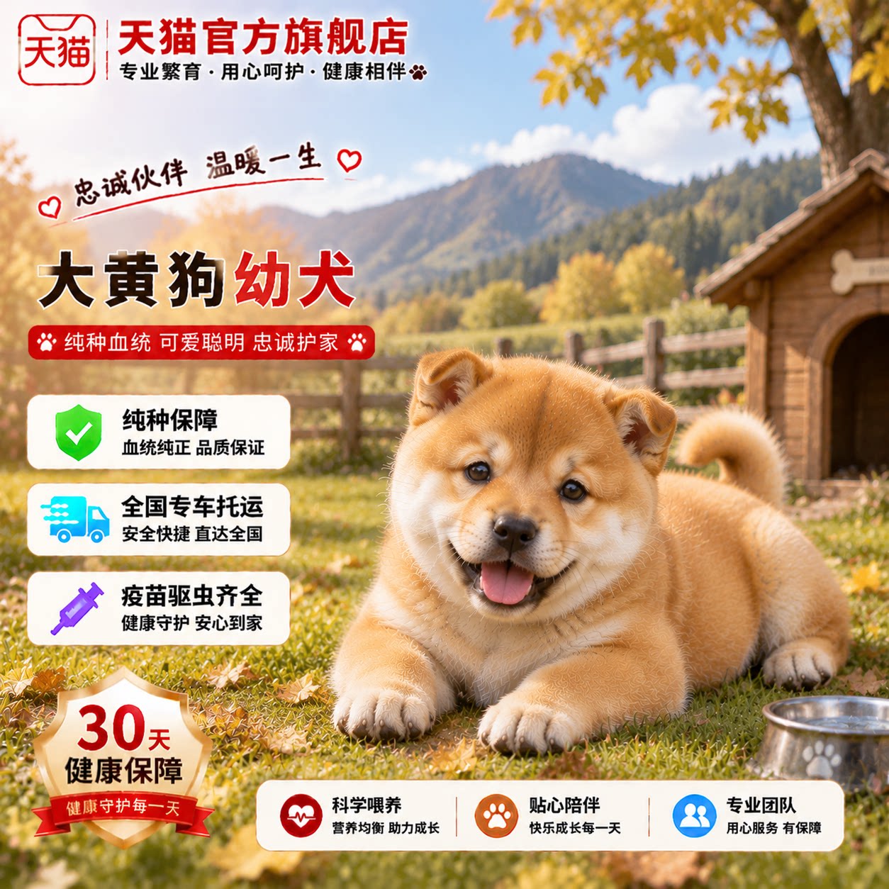 听话看门狗看家狗活体宠物狗大狗
