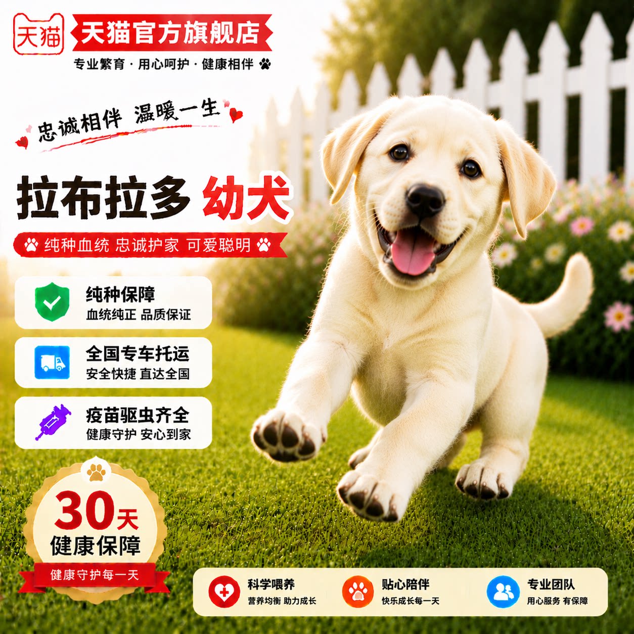 健康工作犬纯黑色大头幼崽便宜