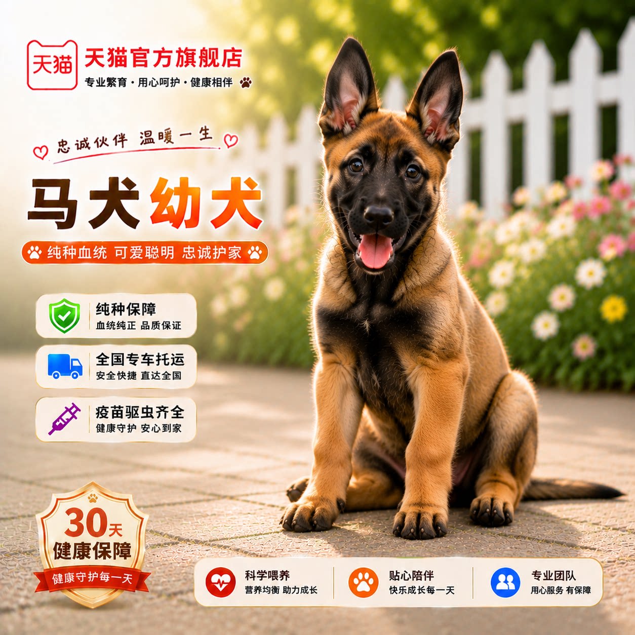 科目马犬小狼犬马犬幼崽狗狗正宗