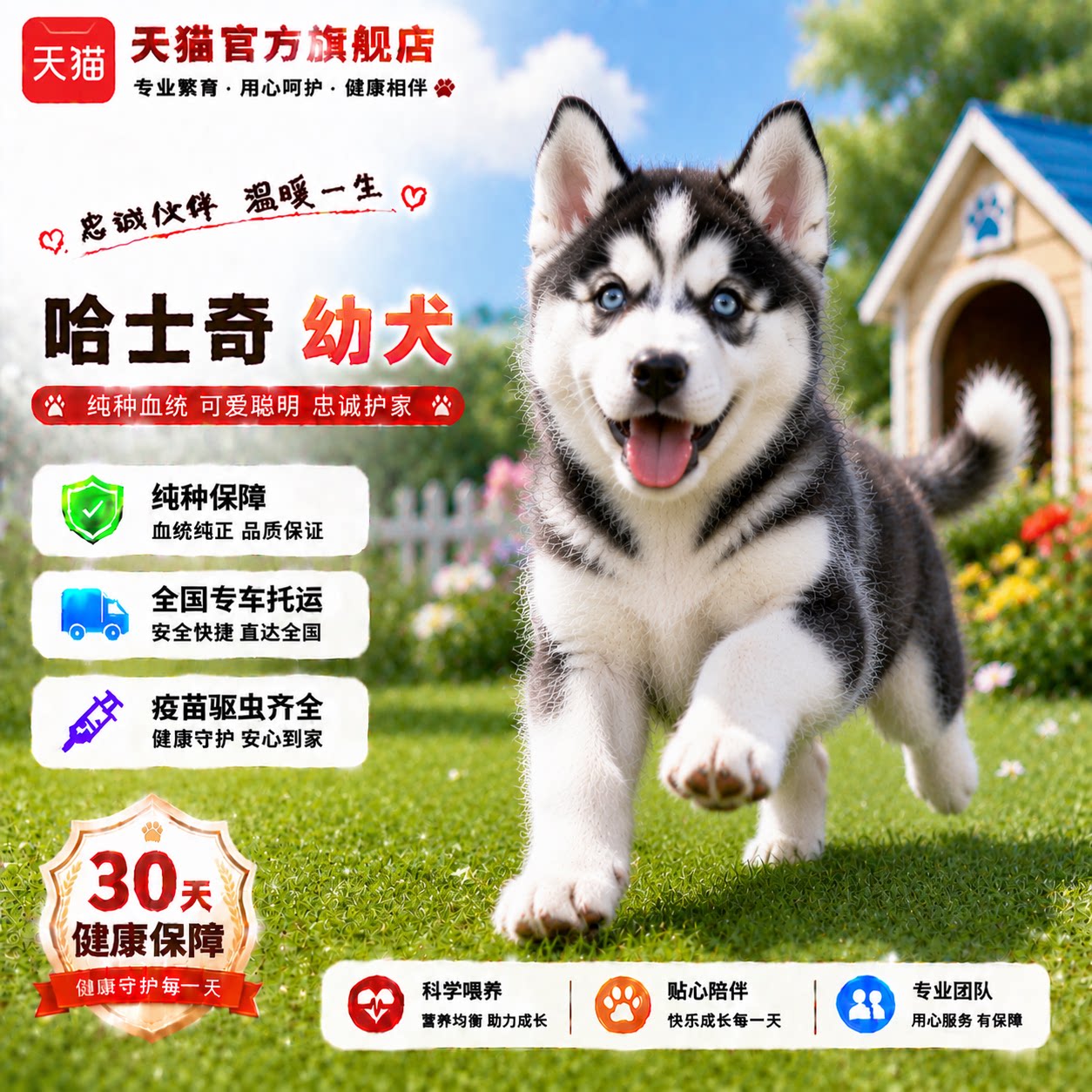 犬听话短毛活泼狗三火便宜狗好养