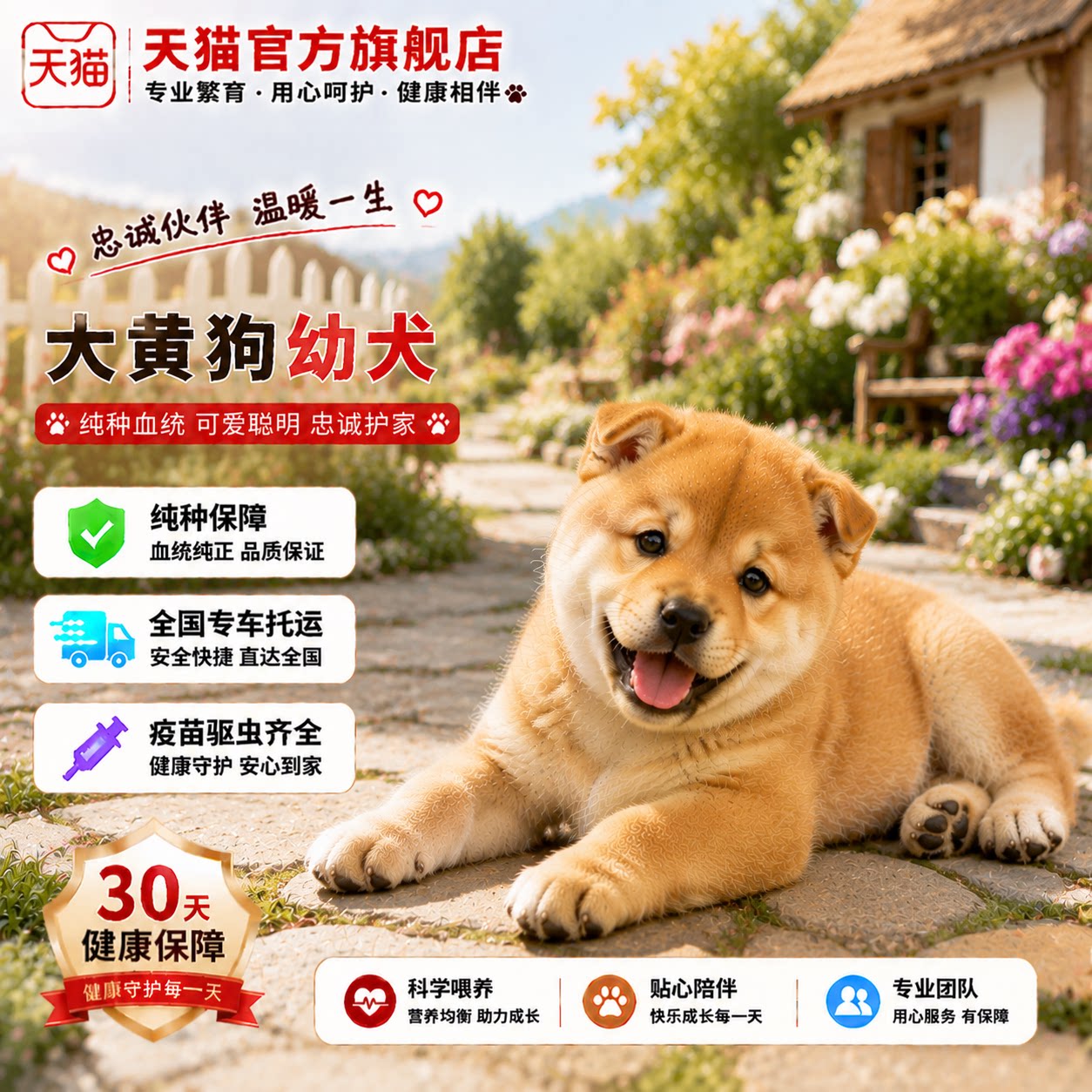 护主家养活体白面狗看家护院活物