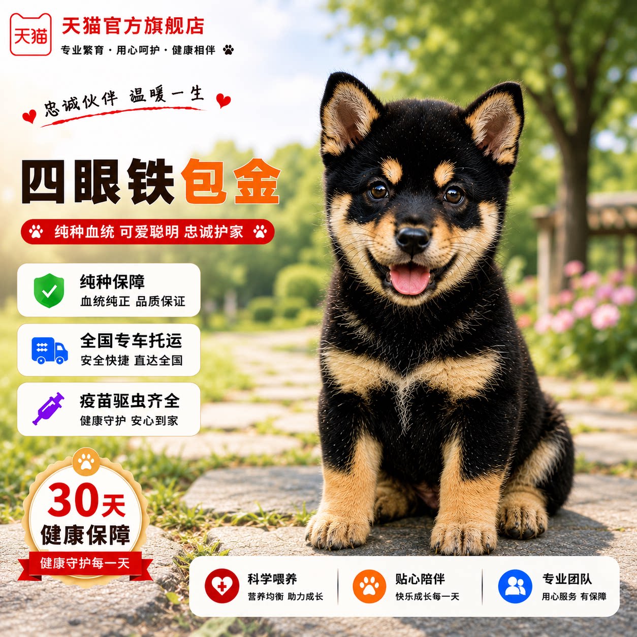 狗狗看门狗护主好养猎犬巡山犬