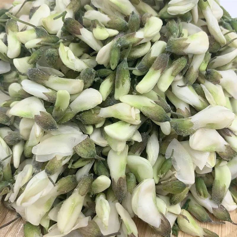 新鲜洋槐花农家杨槐花现摘槐树花酒店商用蒸野菜加冰发出现货包邮